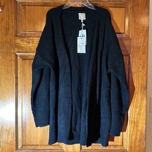 Women’s Black Cardigan Sweater